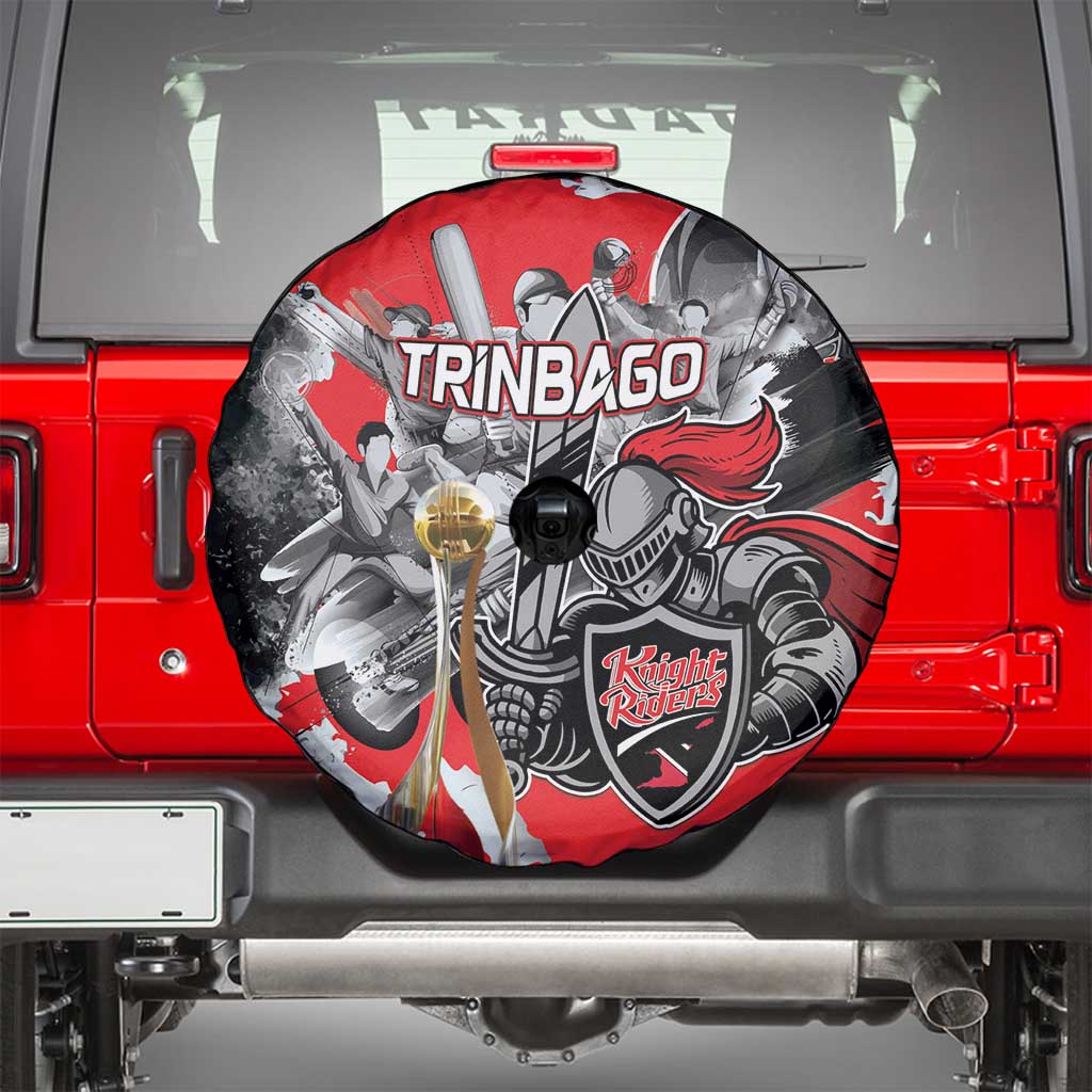 Trinbago Cricket Knight Riders Champion Spare Tire Cover LT01
