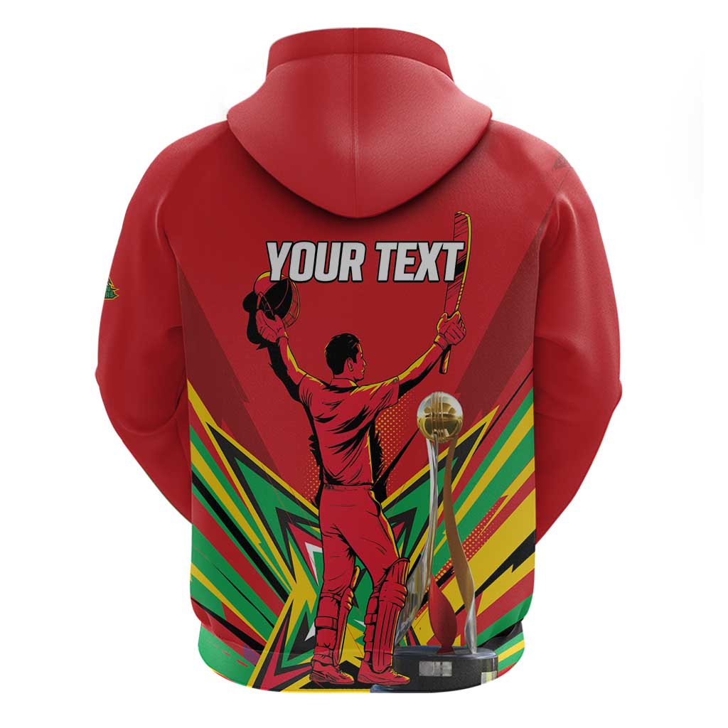 Personalized Amazon Warriors Champion Guyana Cricket Hoodie LT01