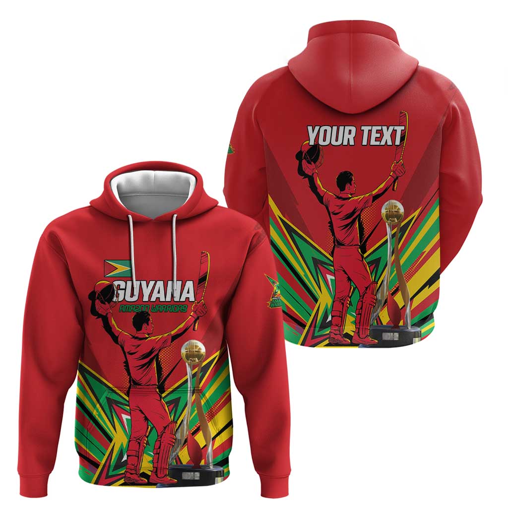 Personalized Amazon Warriors Champion Guyana Cricket Hoodie LT01