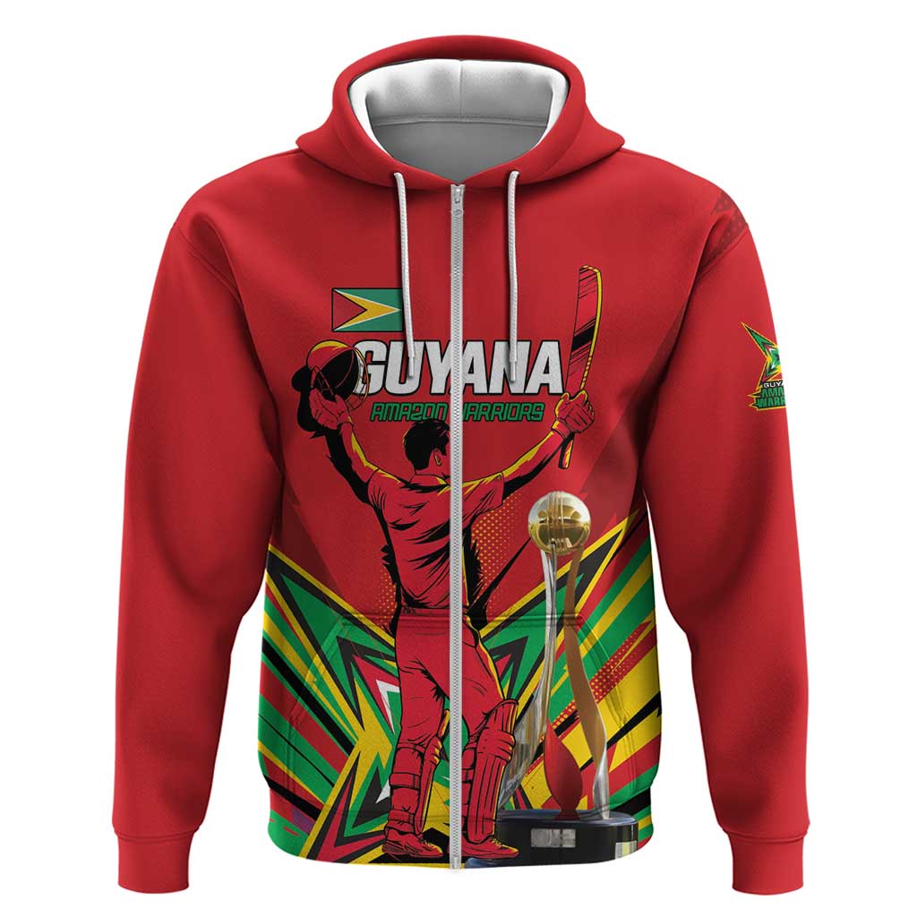 Personalized Amazon Warriors Champion Guyana Cricket Hoodie LT01