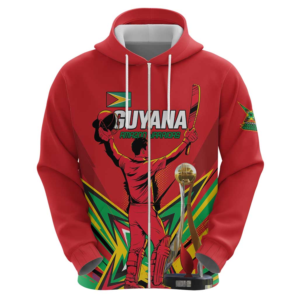 Personalized Amazon Warriors Champion Guyana Cricket Hoodie LT01