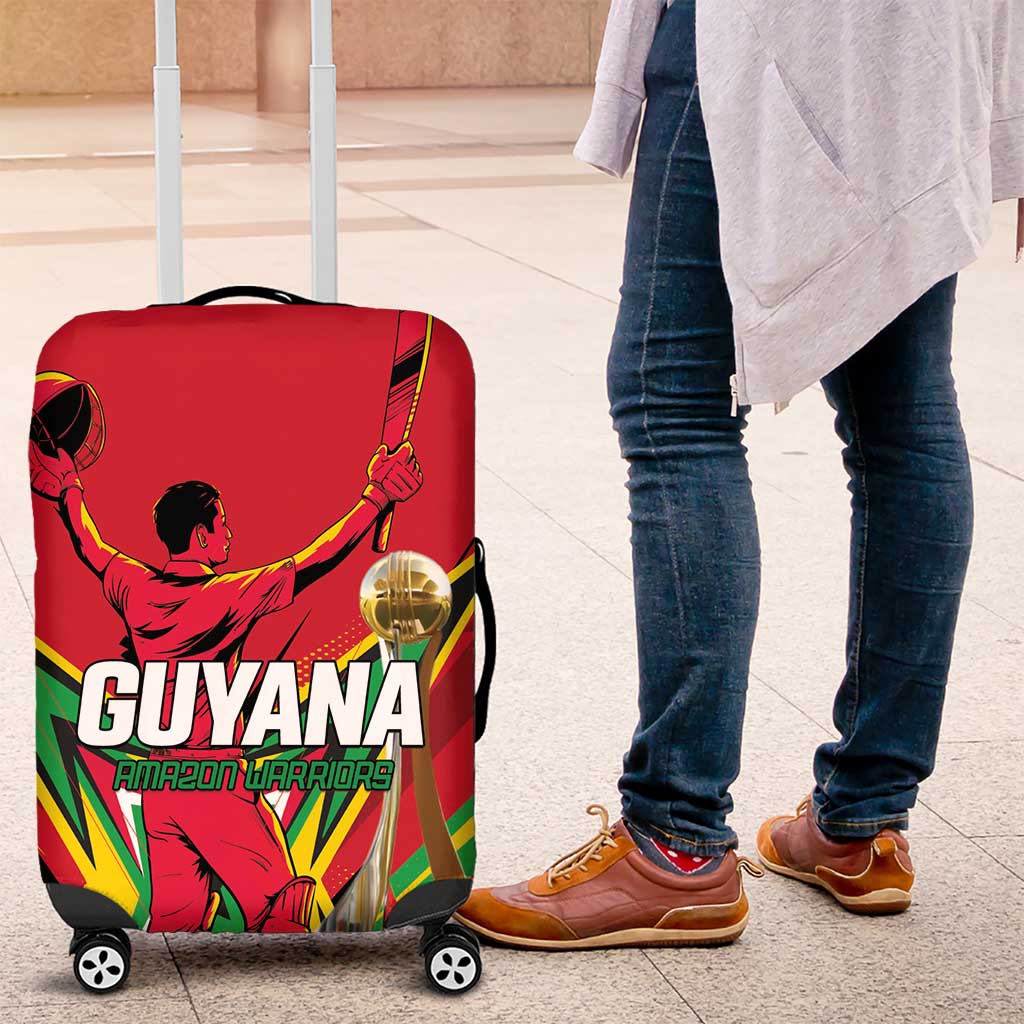 Amazon Warriors Champion Guyana Cricket Luggage Cover LT01