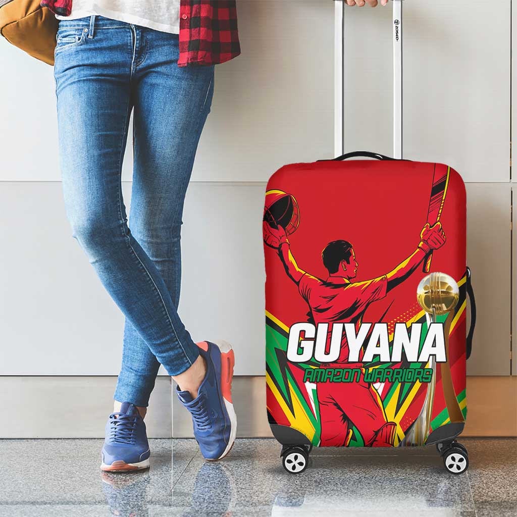 Amazon Warriors Champion Guyana Cricket Luggage Cover LT01