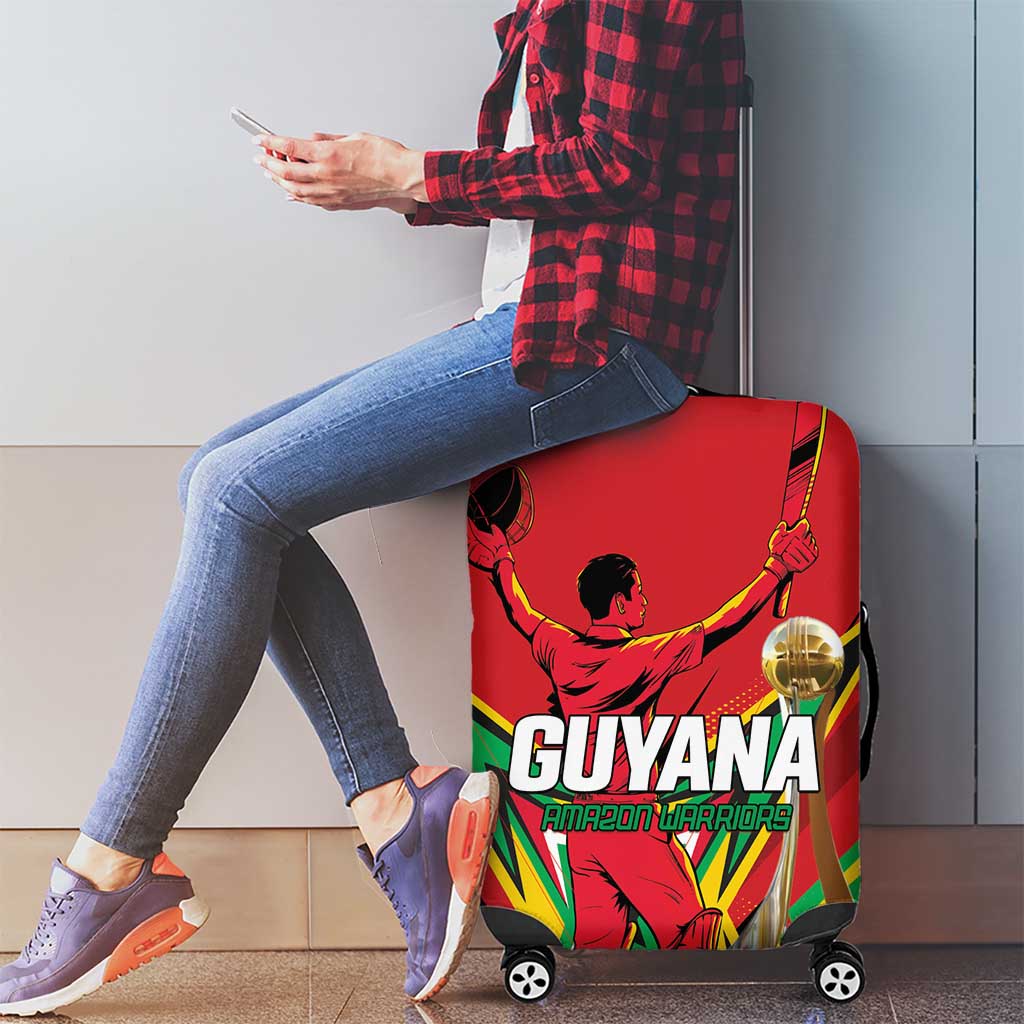 Amazon Warriors Champion Guyana Cricket Luggage Cover LT01