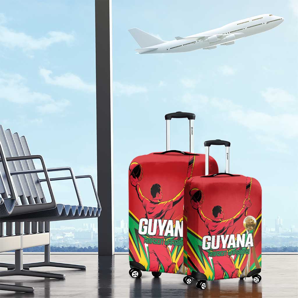 Amazon Warriors Champion Guyana Cricket Luggage Cover LT01