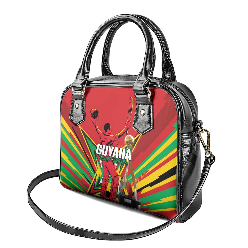 Amazon Warriors Champion Guyana Cricket Shoulder Handbag LT01