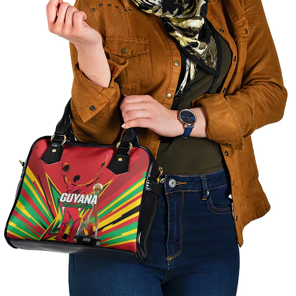 Amazon Warriors Champion Guyana Cricket Shoulder Handbag LT01