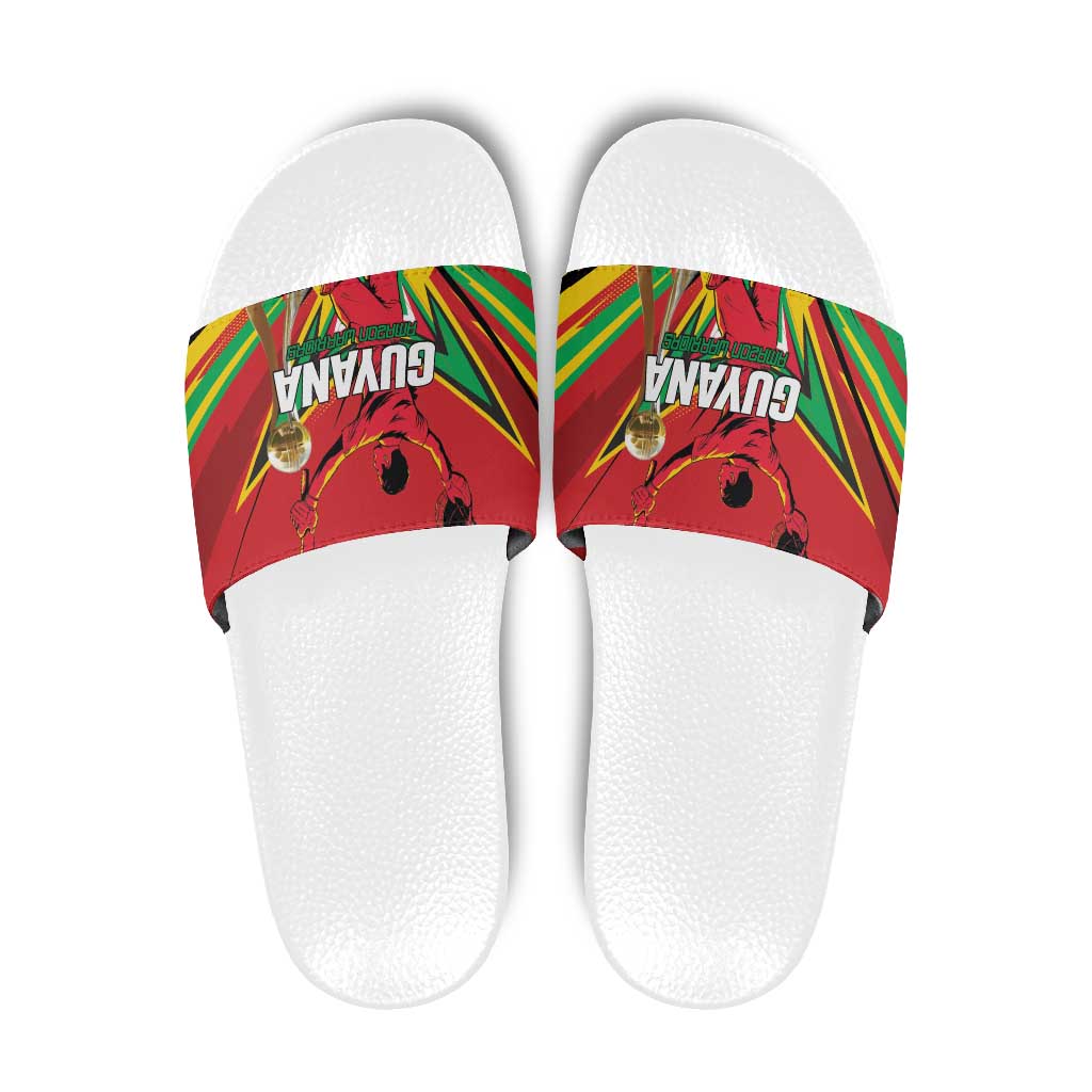 Amazon Warriors Champion Guyana Cricket Slide Sandals LT01