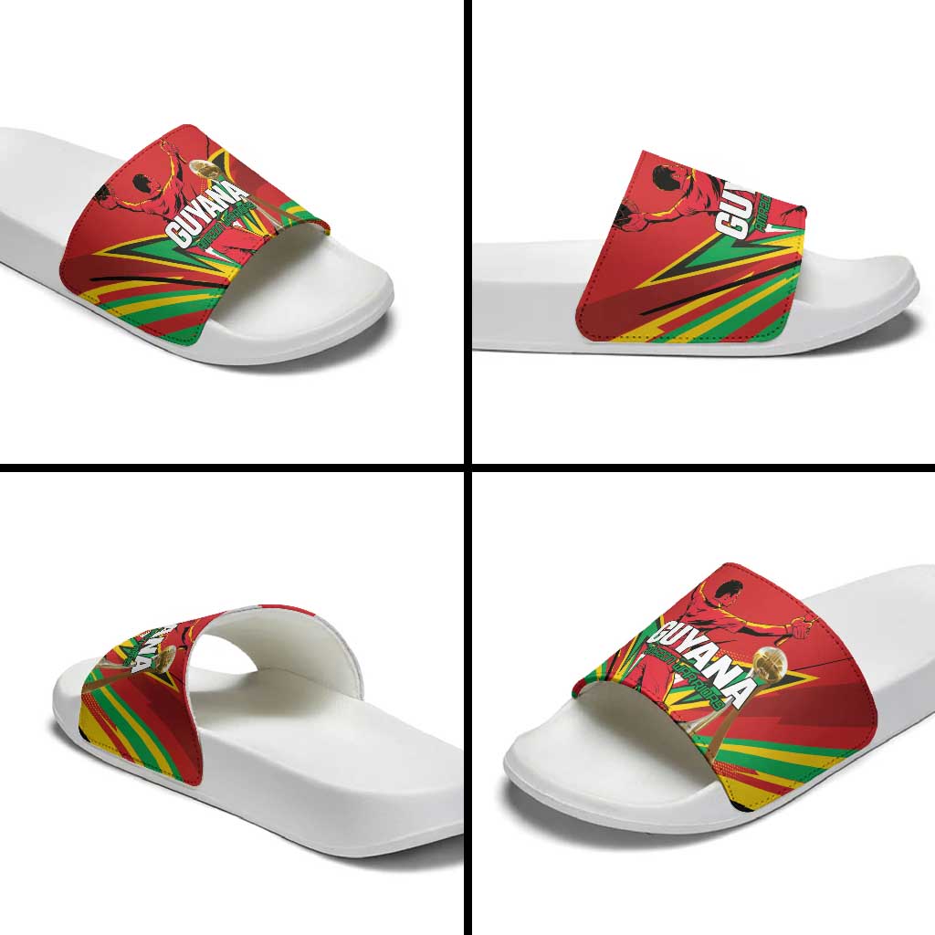 Amazon Warriors Champion Guyana Cricket Slide Sandals LT01