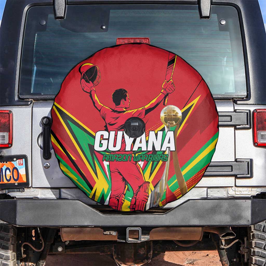Amazon Warriors Champion Guyana Cricket Spare Tire Cover LT01