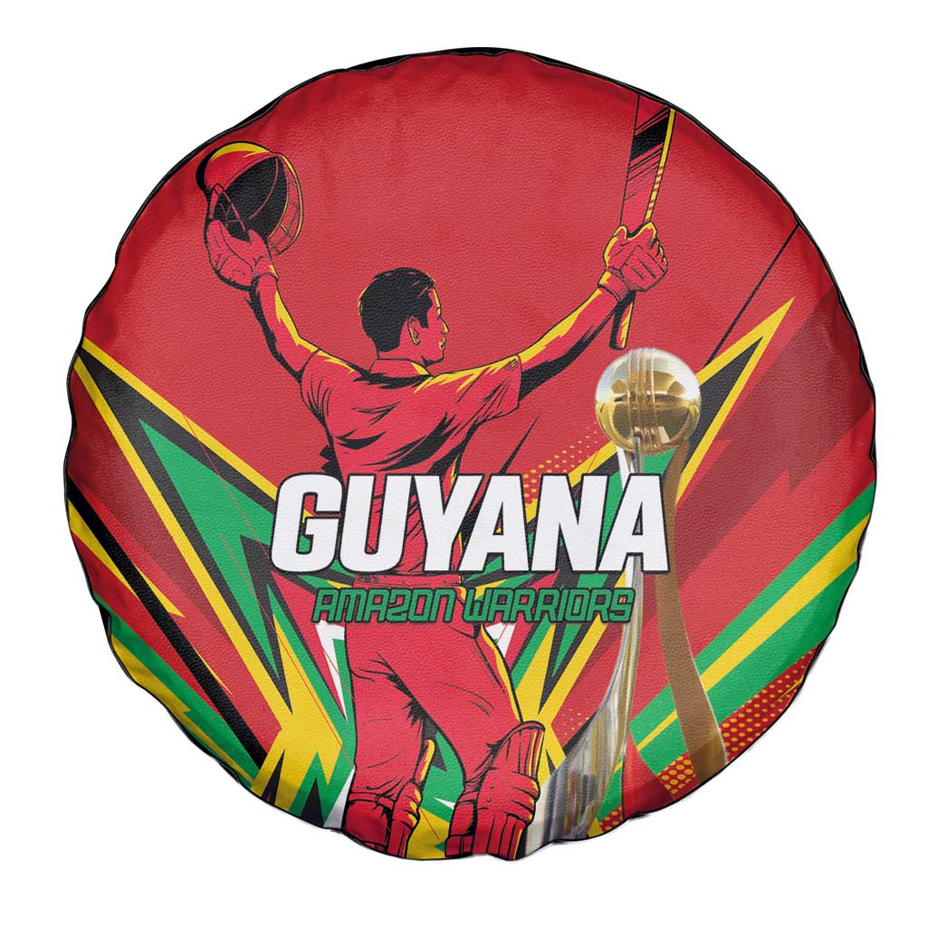 Amazon Warriors Champion Guyana Cricket Spare Tire Cover LT01
