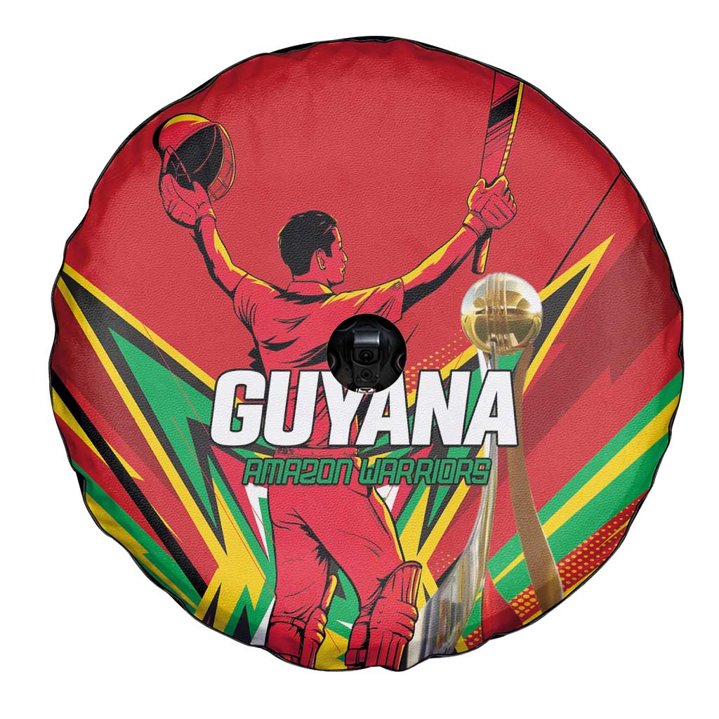 Amazon Warriors Champion Guyana Cricket Spare Tire Cover LT01