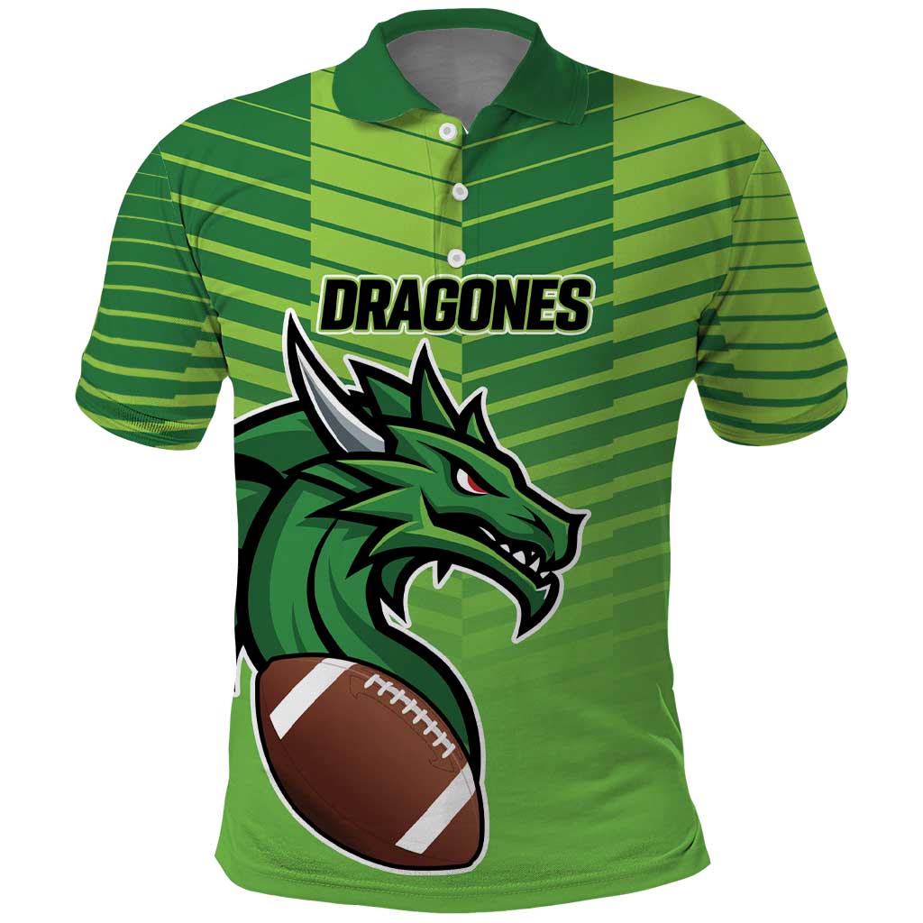 Dragones Guatemala Rugby Custom Polo Shirt Te esperamos LT01