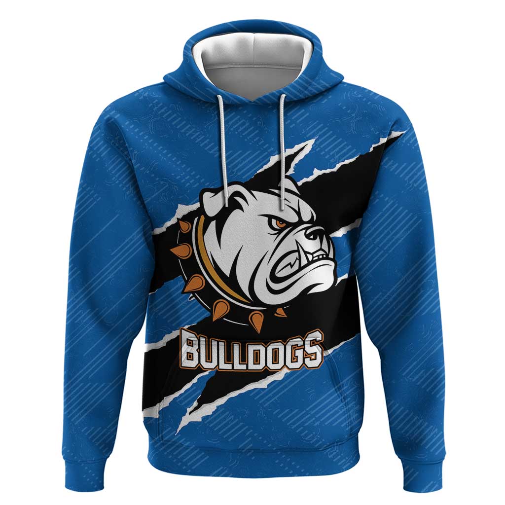 Bulldogs Guatemala Rugby Custom Hoodie Seguimos Creciendo LT01
