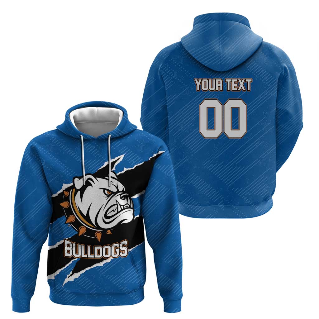 Bulldogs Guatemala Rugby Custom Hoodie Seguimos Creciendo LT01