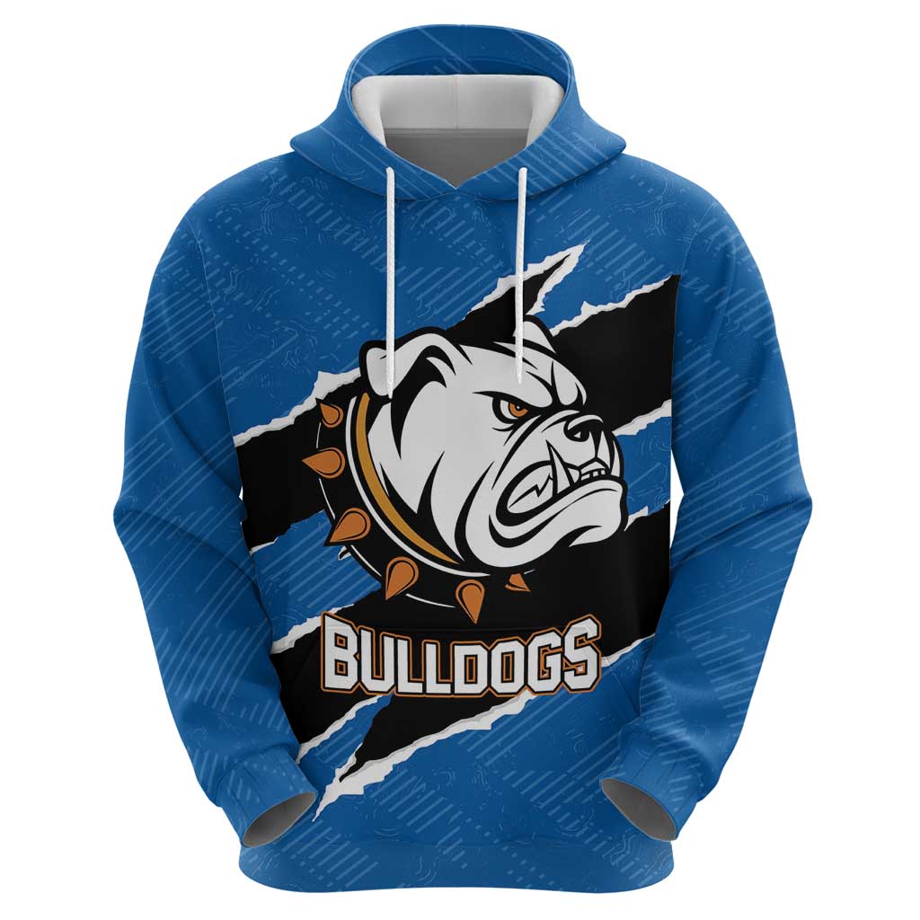 Bulldogs Guatemala Rugby Custom Hoodie Seguimos Creciendo LT01