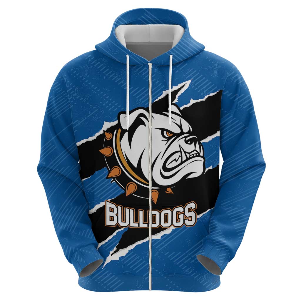 Bulldogs Guatemala Rugby Custom Hoodie Seguimos Creciendo LT01