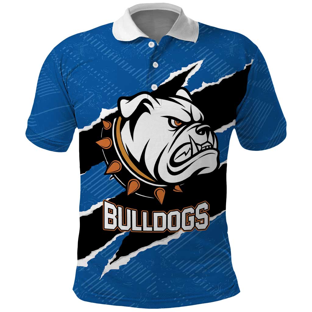 Bulldogs Guatemala Rugby Custom Polo Shirt Seguimos Creciendo LT01