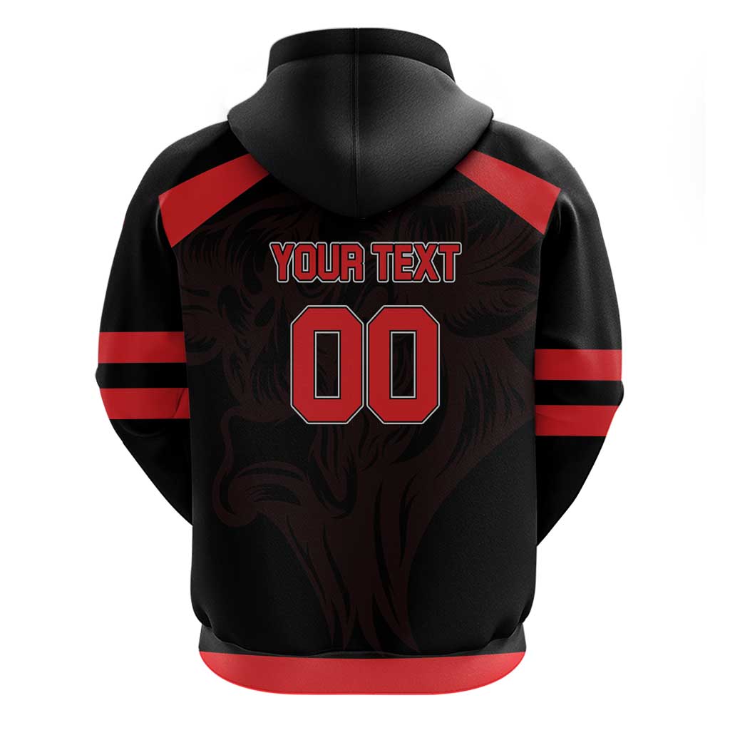 Toros Guatemala Rugby Custom Hoodie Vamos Toros Vamos Toros LT01
