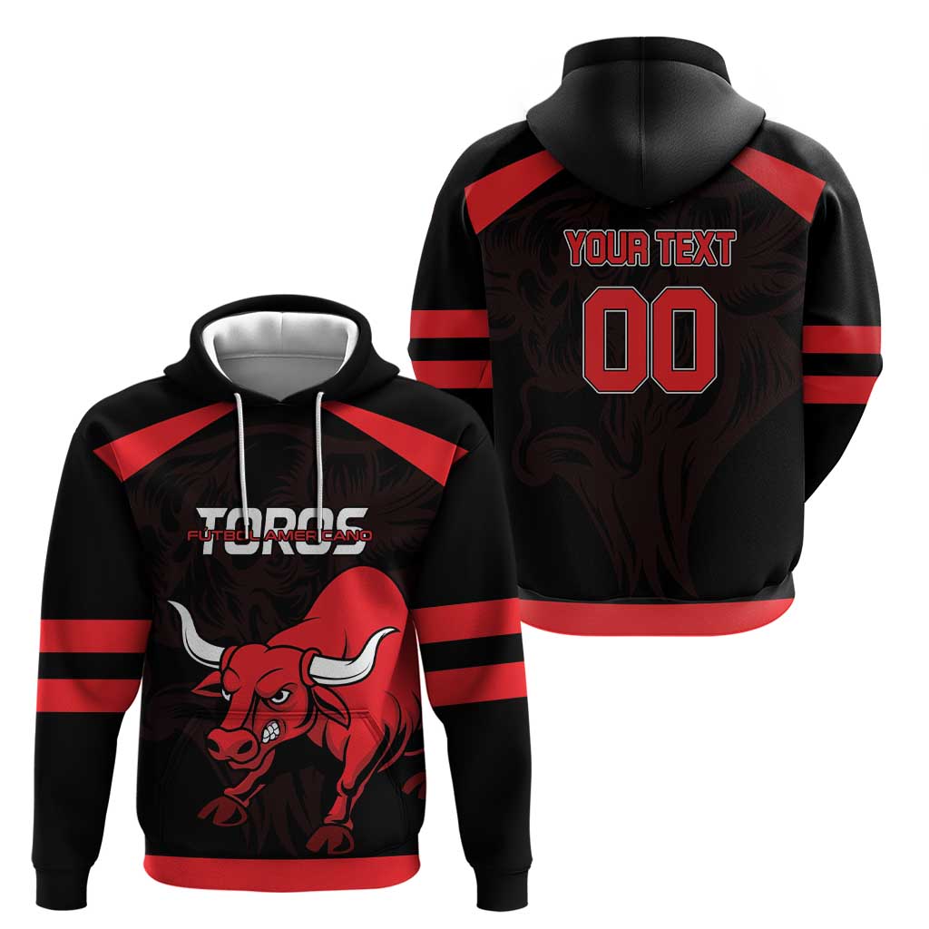 Toros Guatemala Rugby Custom Hoodie Vamos Toros Vamos Toros LT01