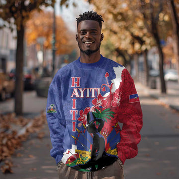 Personalised Afro Haiti Le Marron Inconnu Sweatshirt Dashiki Mix Polynesian Pattern LT01