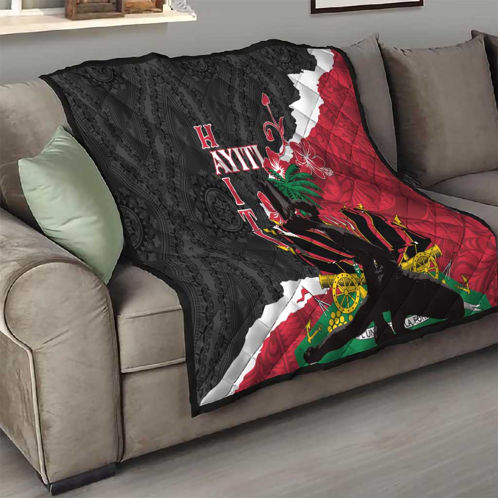 Personalised Afro Ayiti Neg Marron Quilt Dashiki Mix Polynesian Pattern LT01