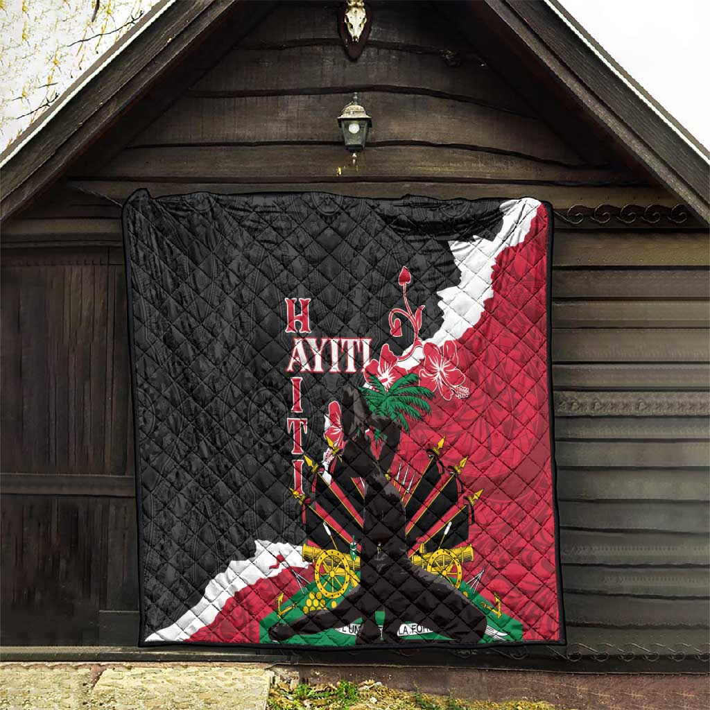 Personalised Afro Ayiti Neg Marron Quilt Dashiki Mix Polynesian Pattern LT01