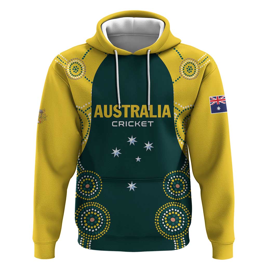 Custom Australia Cricket Hoodie Aussies Champions LT01