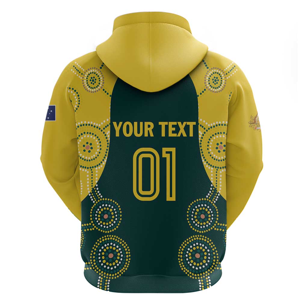 Custom Australia Cricket Hoodie Aussies Champions LT01