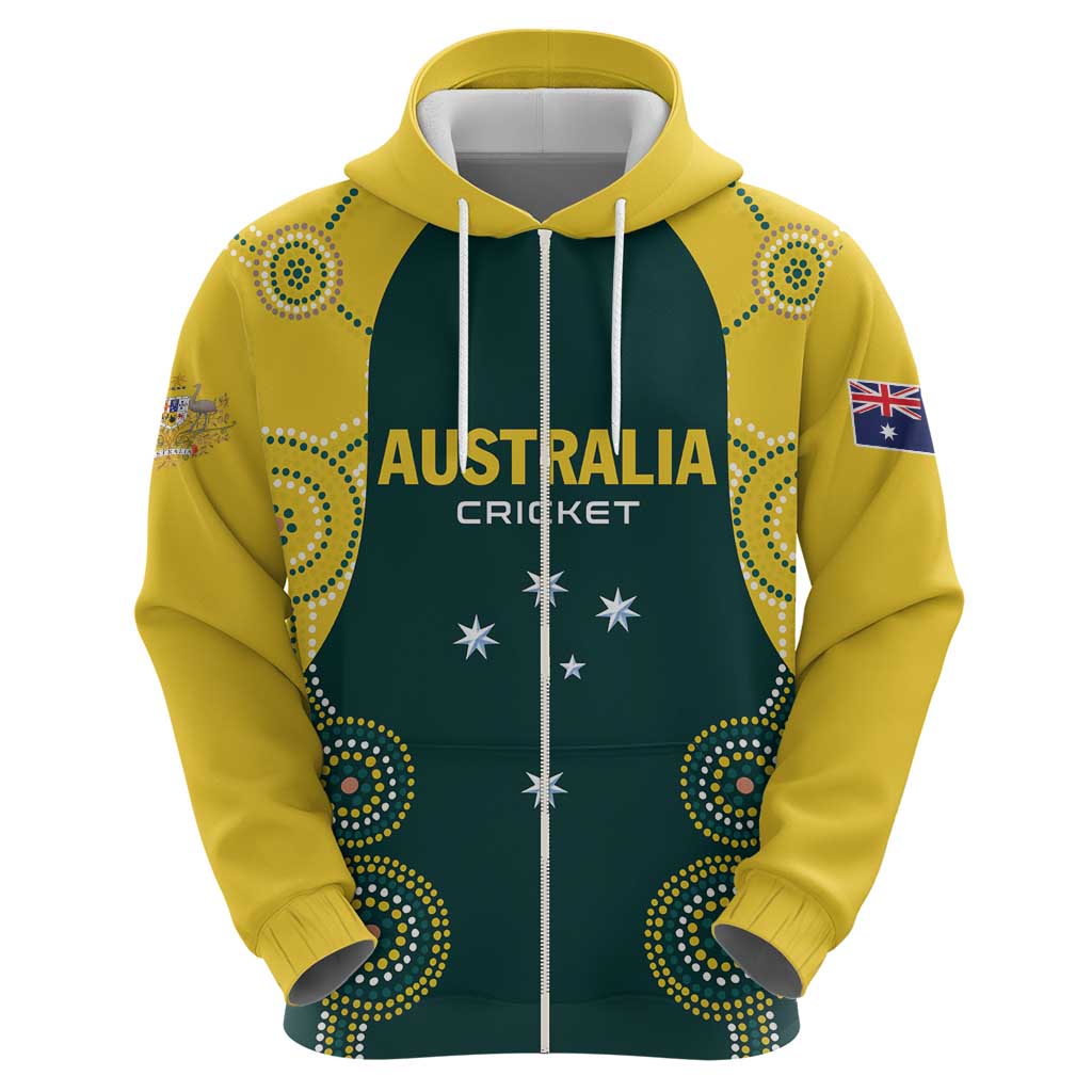 Custom Australia Cricket Hoodie Aussies Champions LT01