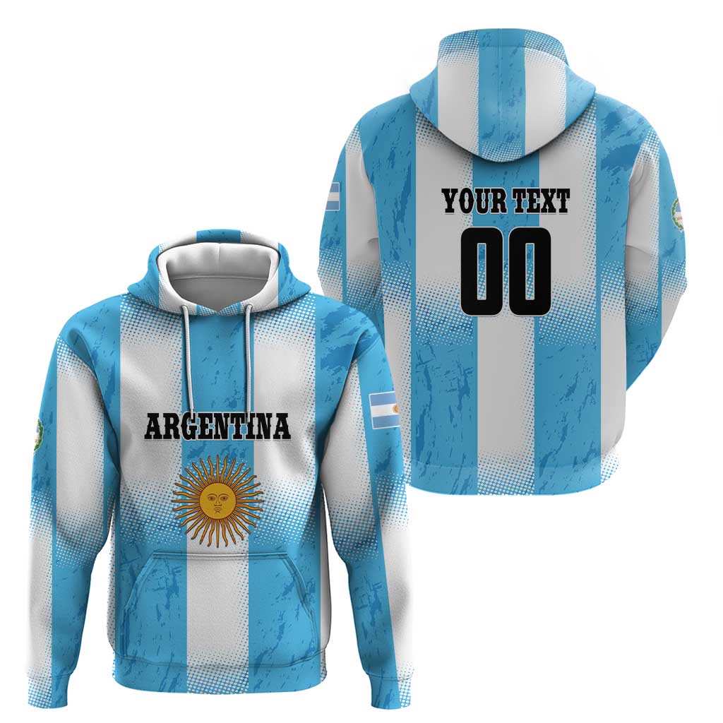 Custom Argentina Football Hoodie LT01