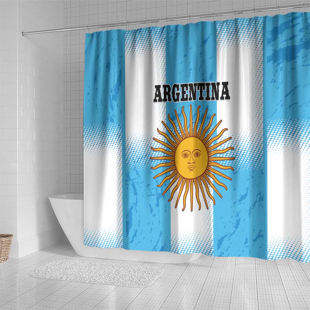 Argentina Football Shower Curtain LT01