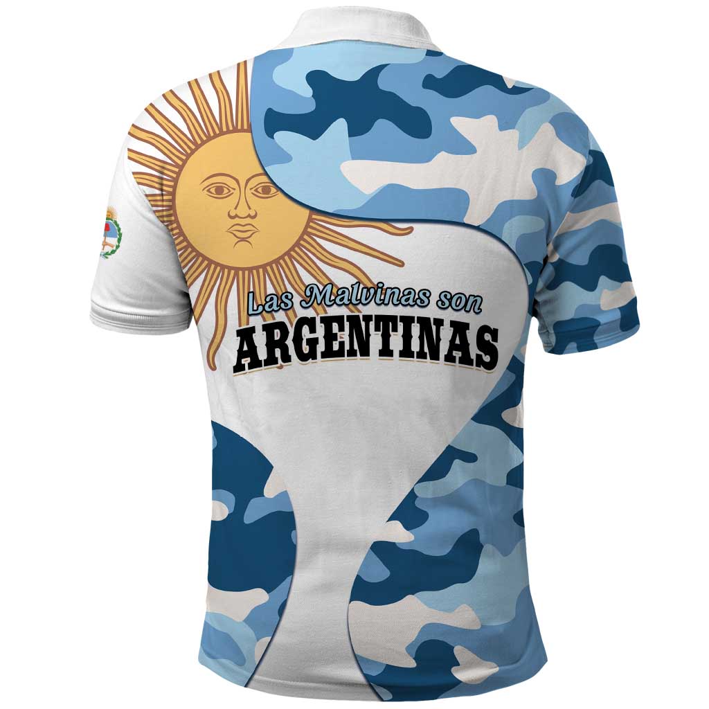 Argentina Malvinas Day Polo Shirt Las Malvinas Son Argentinas LT01