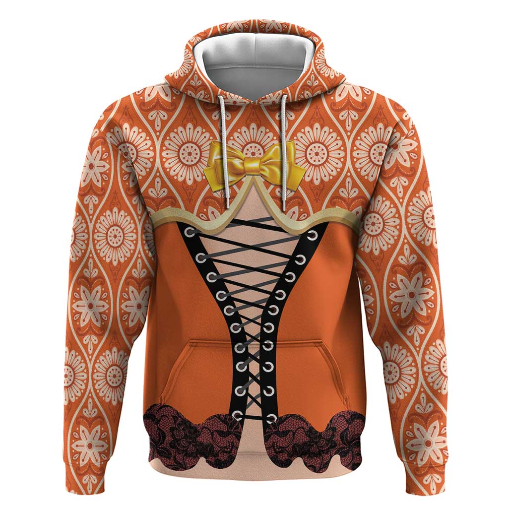 Personalised Netherlands Koningsdag 2025 Hoodie King's Day Dutch Costume Spirit LT01