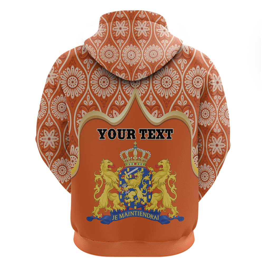 Personalised Netherlands Koningsdag 2025 Hoodie King's Day Dutch Costume Spirit LT01