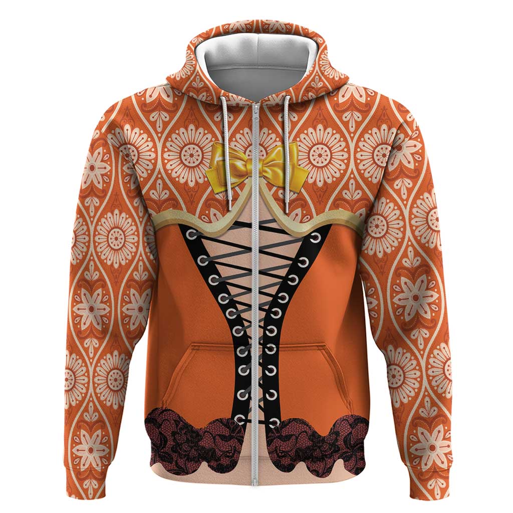 Personalised Netherlands Koningsdag 2025 Hoodie King's Day Dutch Costume Spirit LT01