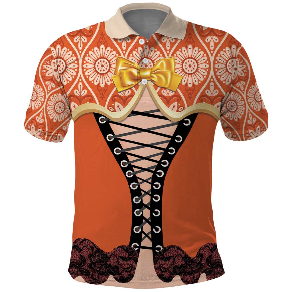 Personalised Netherlands Koningsdag 2025 Polo Shirt King's Day Dutch Costume Spirit LT01