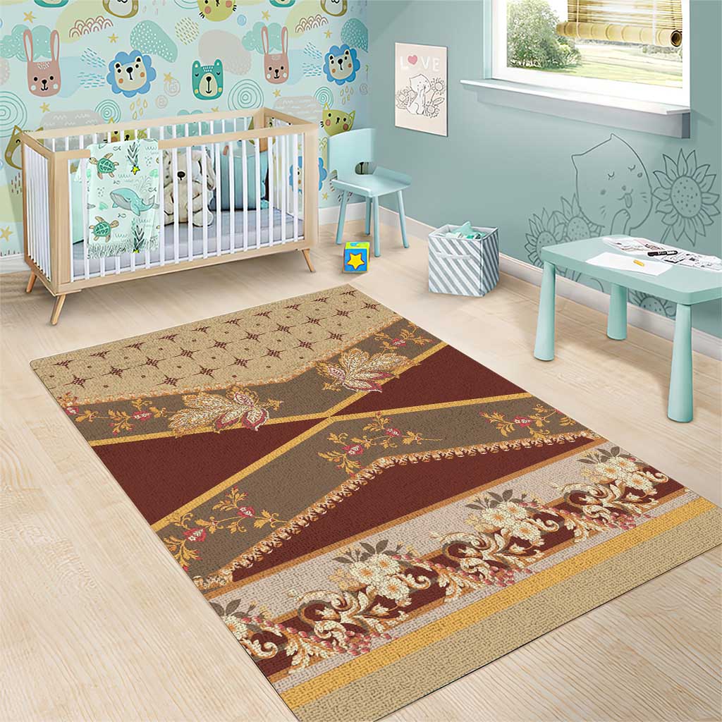 Mughal Empire Motif Unique Area Rug LT01