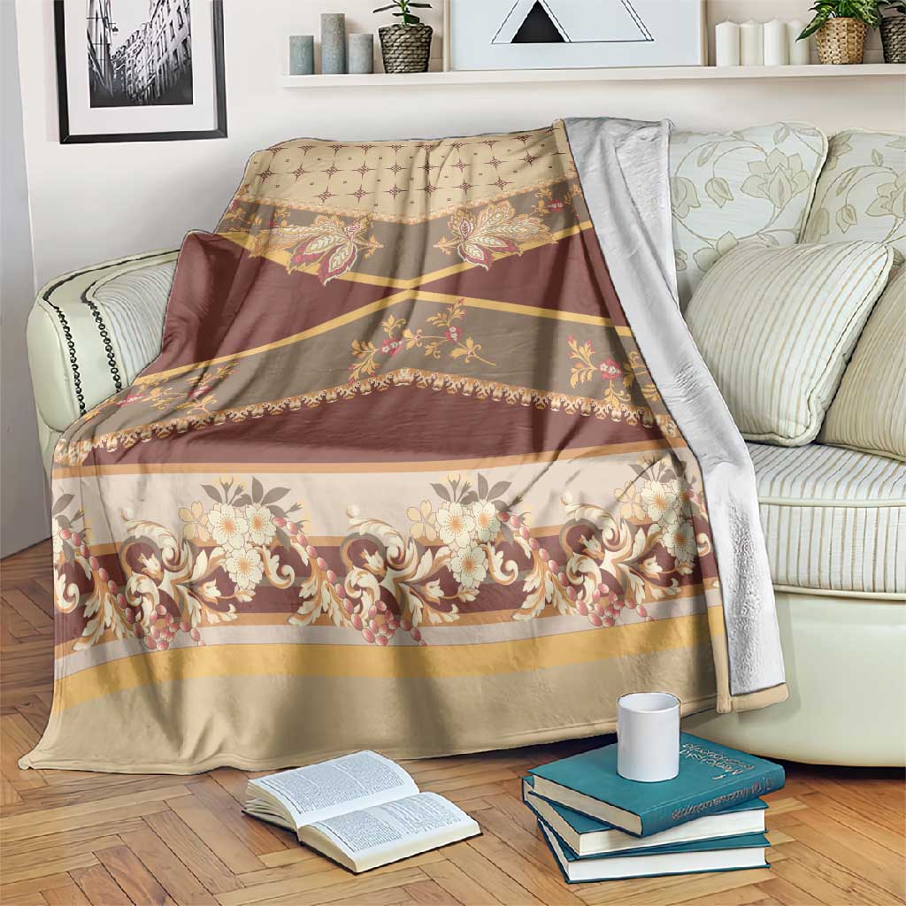Mughal Empire Motif Unique Blanket LT01