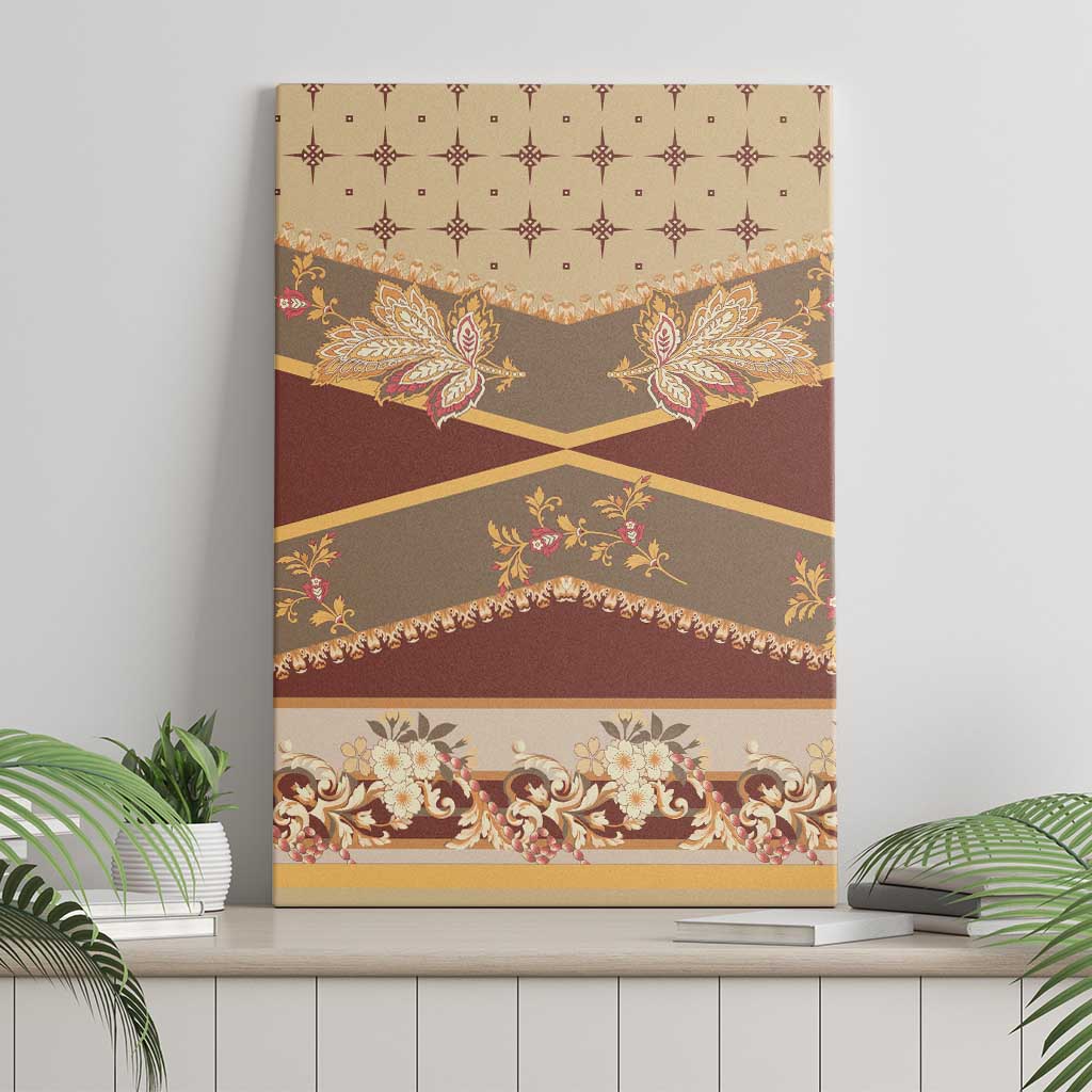 Mughal Empire Motif Unique Canvas Wall Art LT01