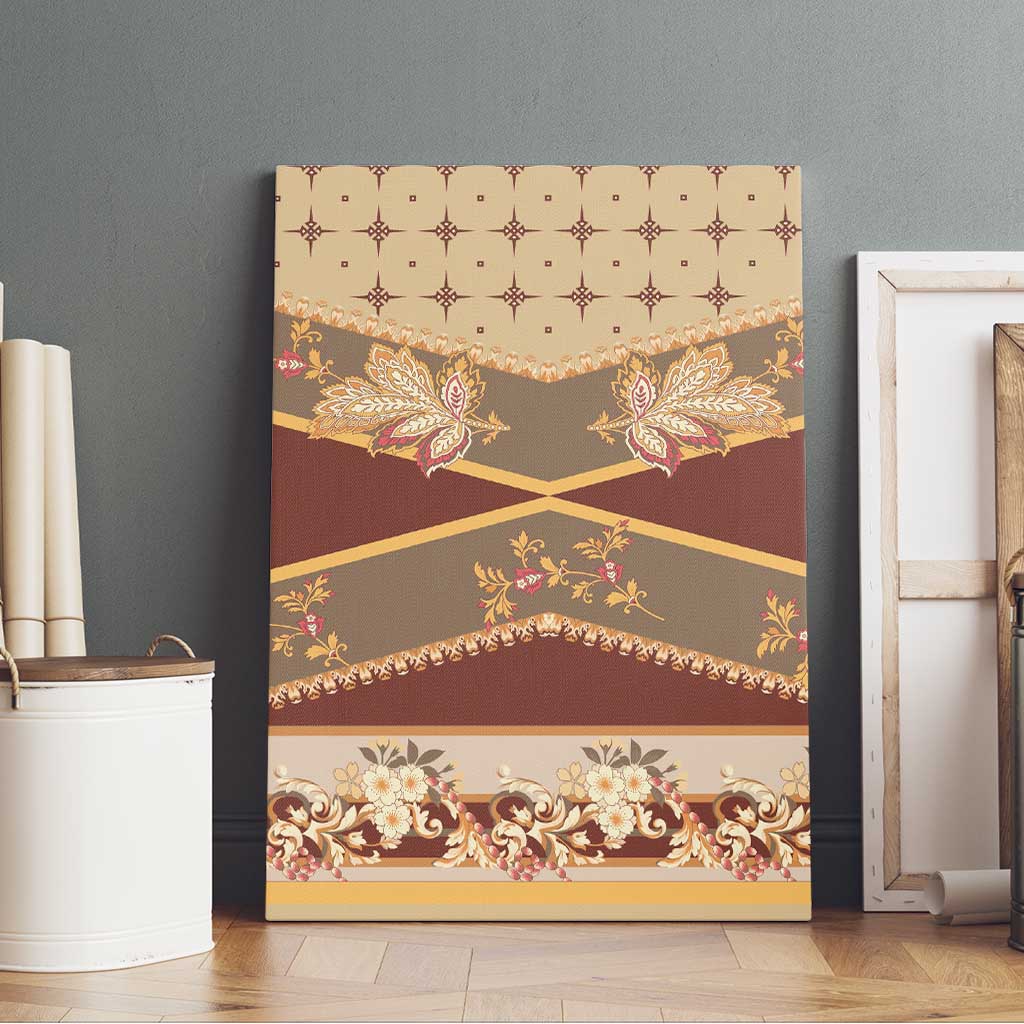 Mughal Empire Motif Unique Canvas Wall Art LT01