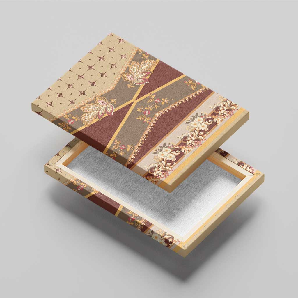 Mughal Empire Motif Unique Canvas Wall Art LT01