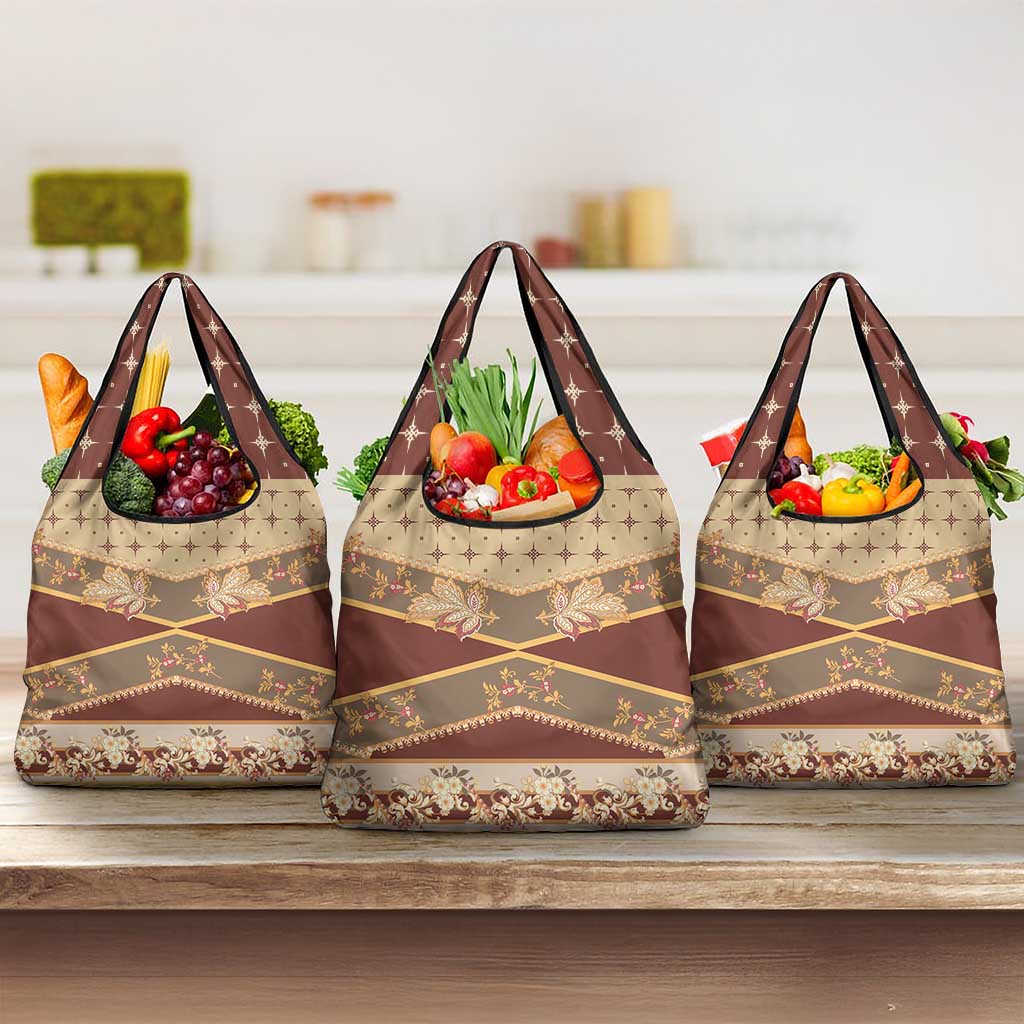 Mughal Empire Motif Unique Grocery Bag LT01