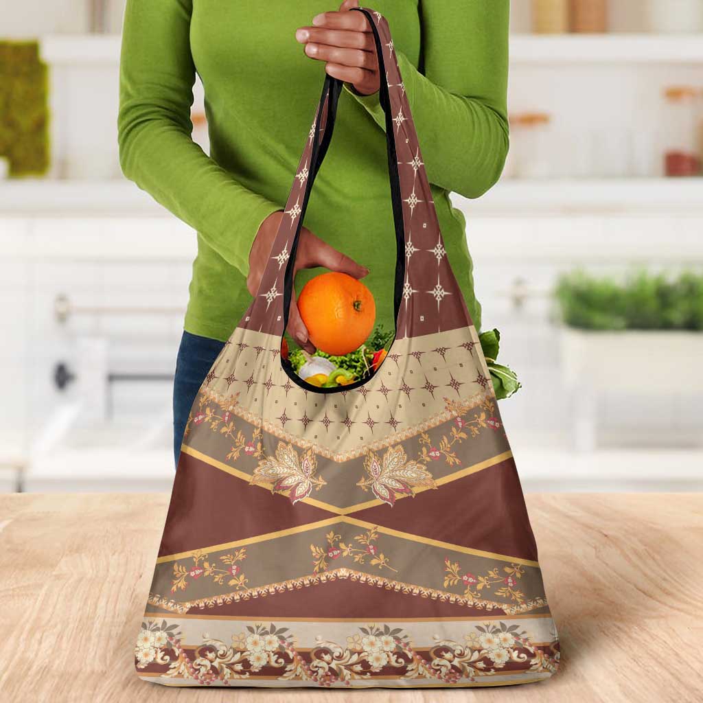Mughal Empire Motif Unique Grocery Bag LT01