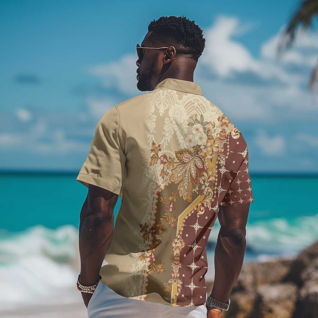 Mughal Empire Motif Unique Hawaiian Shirt LT01