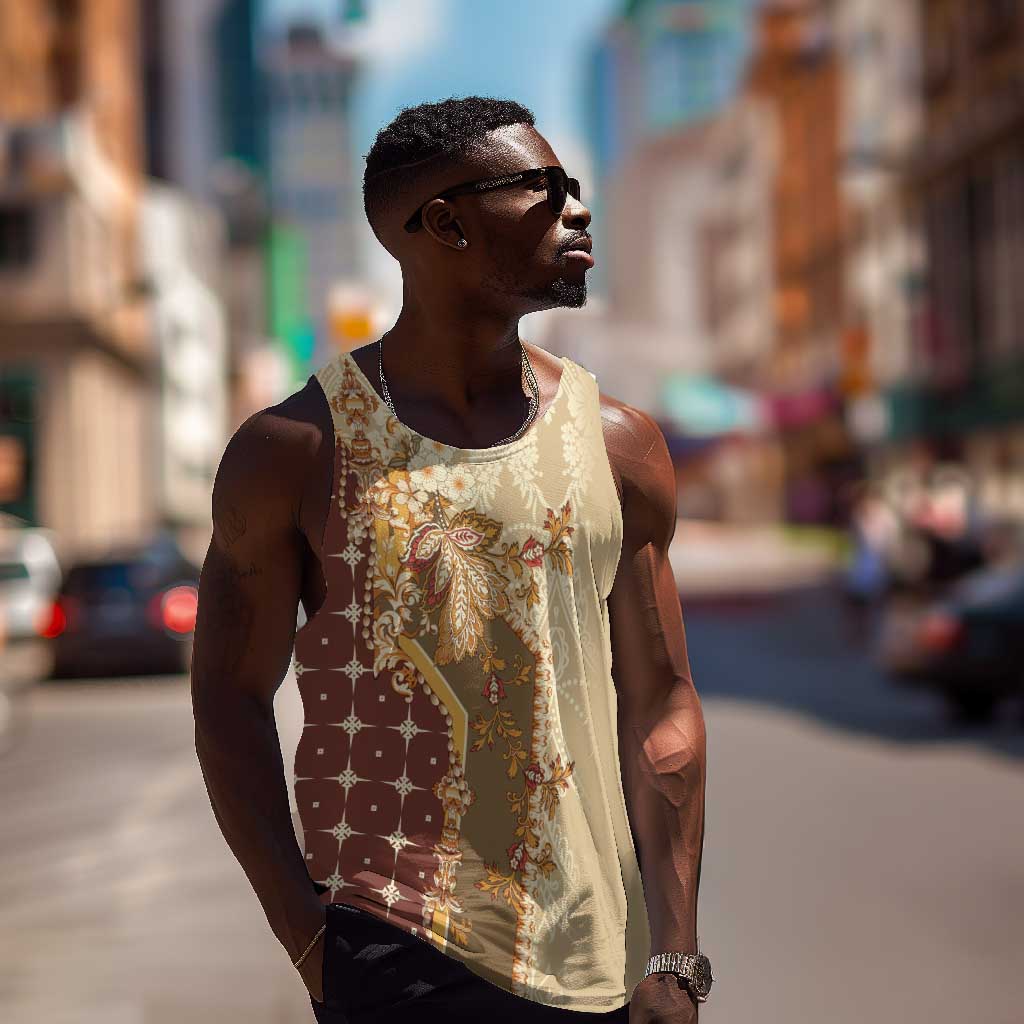 Mughal Empire Motif Unique Men Tank Top LT01