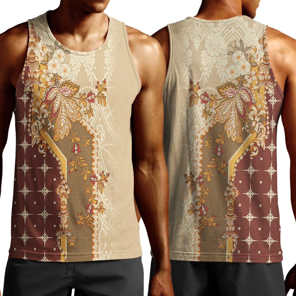 Mughal Empire Motif Unique Men Tank Top LT01