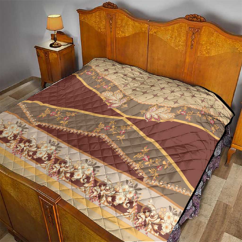 Mughal Empire Motif Unique Quilt LT01
