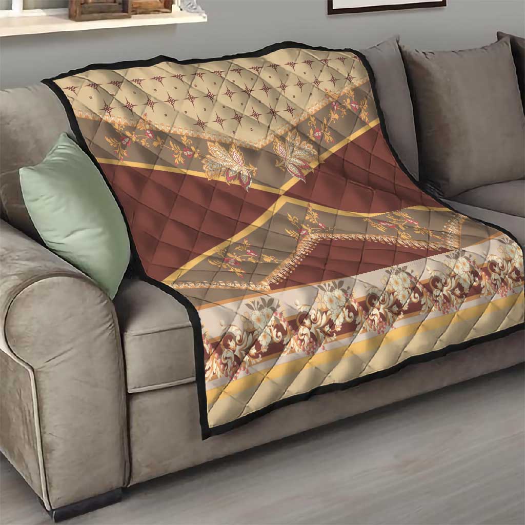 Mughal Empire Motif Unique Quilt LT01