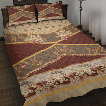 Mughal Empire Motif Unique Quilt Bed Set LT01